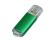 USB 3.0- флешка на 128 Гб с прозрачным колпачком - зеленый