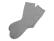Носки однотонные «Socks» мужские - серый меланж, 41-44