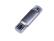 USB 2.0/micro USB/Type-C- флешка на 64 Гб - серебристый